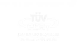 Wir sind TÜV-Zertifiziert